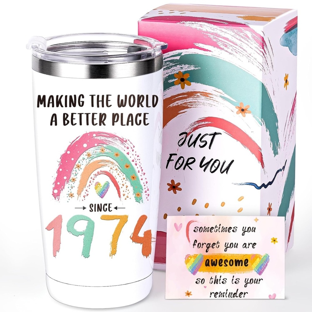 Colorful Inspirational Tumbler 20 oz